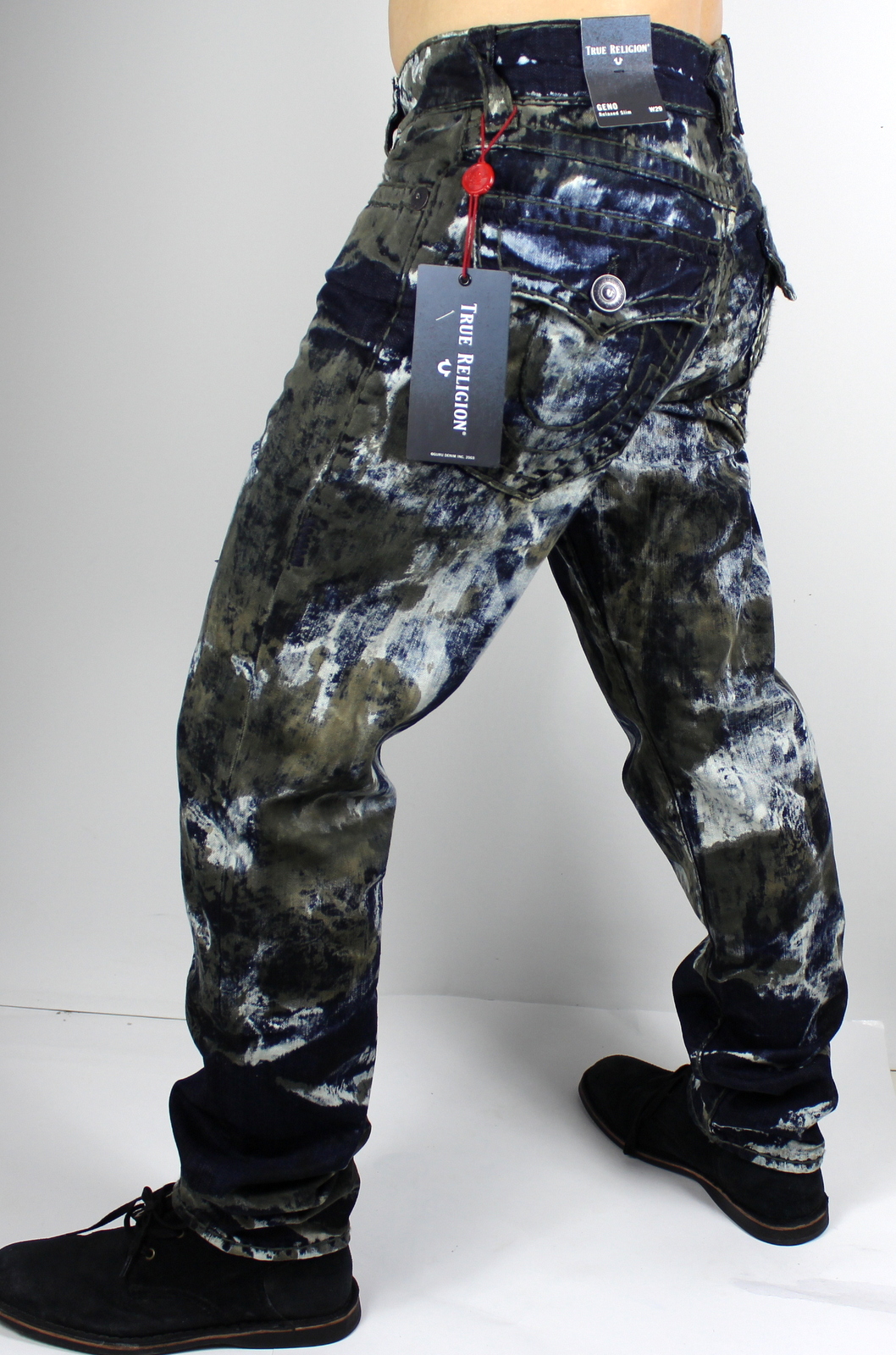 True Religion Brand Jeans Finn Camo Print Runner Pants, $119